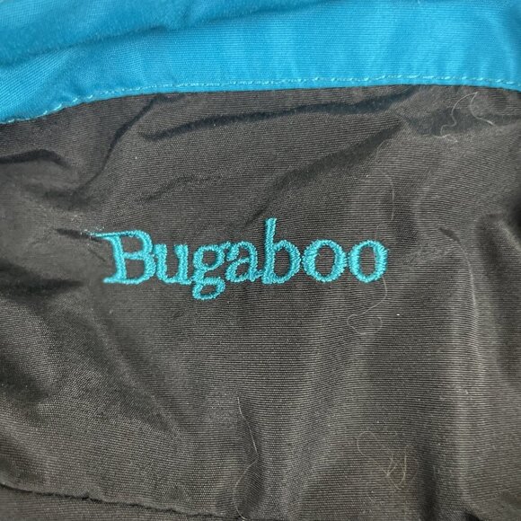 Columbia Bugaboo Radial Sleeve Jacket Women’s M Windbreaker Teal Purple 90’s - Picture 3 of 12